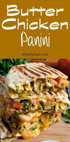 Butter Chicken Panini