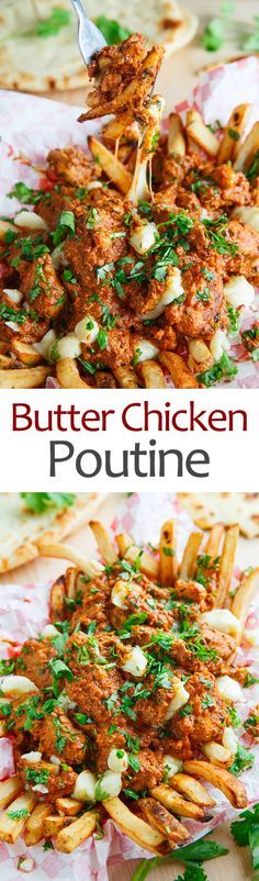 Butter Chicken Poutine