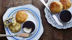 Buttermilk Biscuits with Burnt Onion Butter