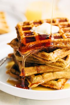 Buttermilk Pumpkin Waffles