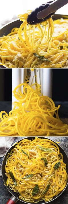 Butternut Squash Noodles with Sage & Brown Butter