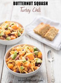 Butternut Squash Turkey Chili