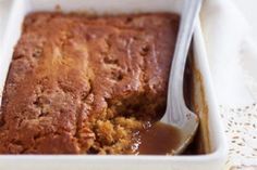 Butterscotch self-saucing pudding