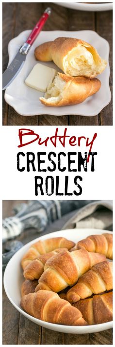 Buttery Homemade Crescent Rolls