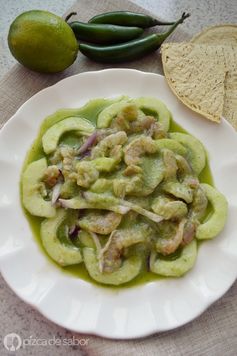 Cómo hacer aguachile de camarón