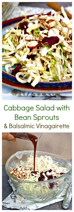 Cabbage Salad Recipe with Bean Sprouts