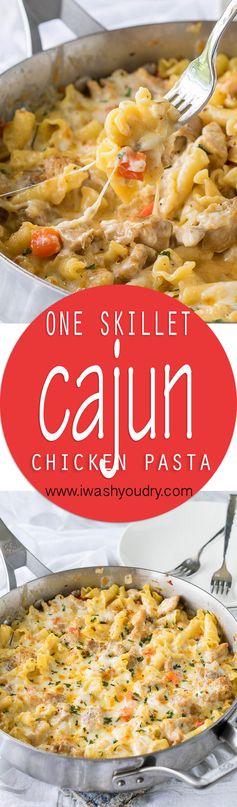 Cajun Chicken Pasta Skillet