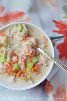 Cajun Langostino Chowder – #FishFridayFoodies