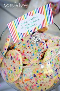 Cake Batter & Sprinkles Cookies