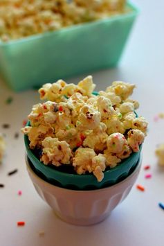 Cake Batter Popcorn