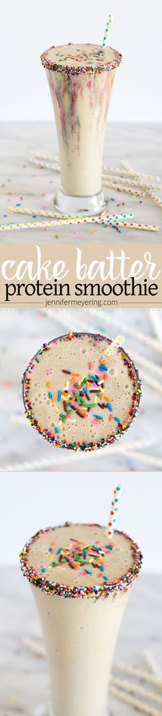 Cake Batter Protein Shake