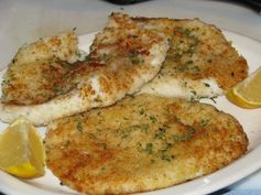 Calamari Steaks with Lemon Butter & Parsley