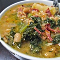 Caldo Gallego (Spanish White Bean Soup