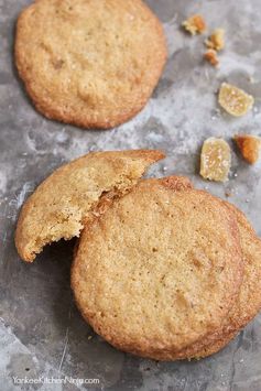 Candied Ginger Cookies / Copycat Tate's Ginger Zingers