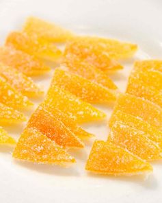 Candied Meyer Lemon Peel