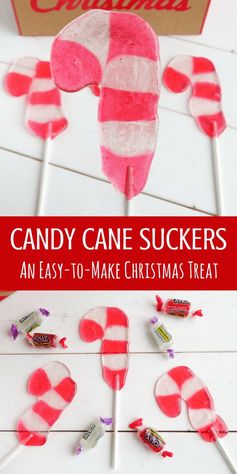 Candy Cane Suckers