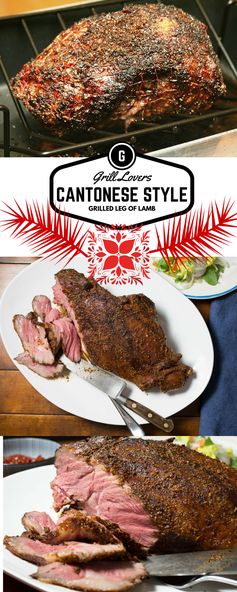 Cantonese Style Grilled Leg of Lamb (Servings: 8