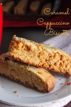 Cappuccino Caramel Biscotti