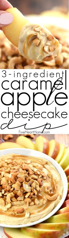 Caramel Apple Cheesecake Dip