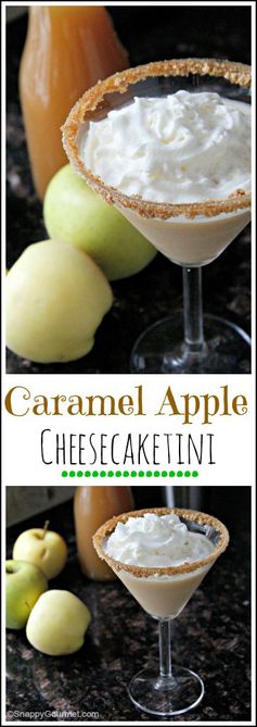 Caramel Apple Cheesecaketini