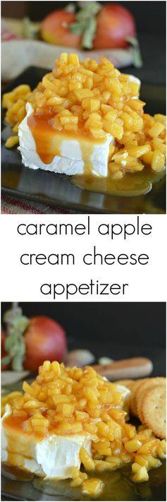 Caramel Apple Cream Cheese Appetizer