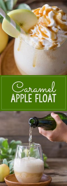 Caramel Apple Float