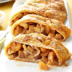 Caramel Apple Strudel