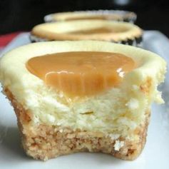 Caramel Cheesecake Bites