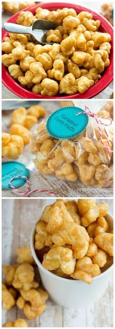 Caramel Corn Puffs