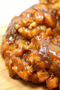 Caramel pumpkin monkey bread