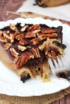 Caramel Turtle Pie