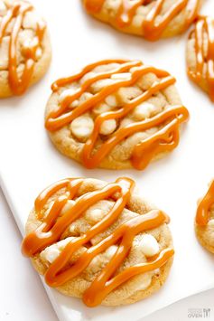 Caramel White Chocolate Cookies