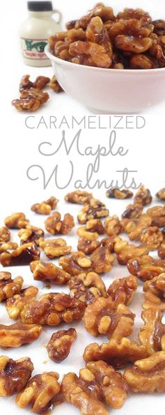 Caramelized Maple Walnuts