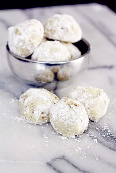 Cardamom and Rose Water Tea Cookies