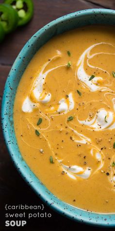 Caribbean Sweet Potato Soup