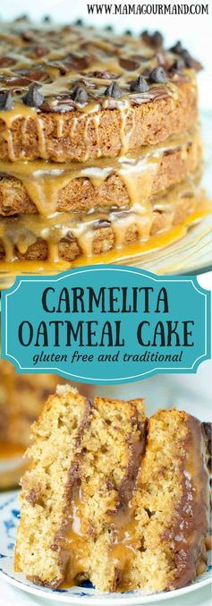 Carmelita Oatmeal Cake