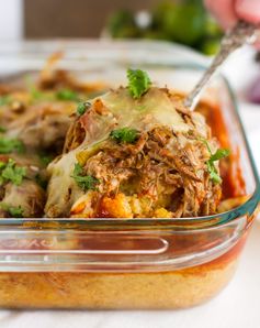 Carnitas Tamale Pie