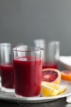 Carrot, Beet, Blood Orange, Ginger, Turmeric Juice