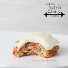 Carrot Cake Protein Cookies with Cream Cheese Protein Frosting