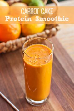 Carrot Cake Protein Smoothie