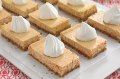 Carrot Cheesecake Bars