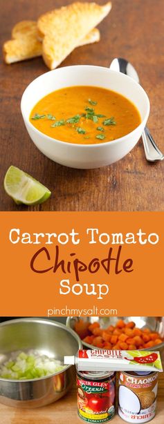 Carrot Tomato Chipotle Soup