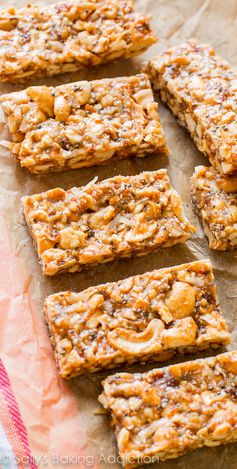 Cashew Coconut Snack Bars