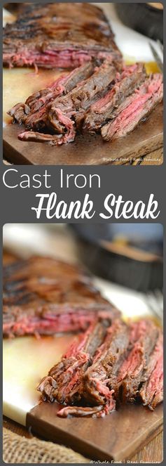 Cast Iron Flank Steak