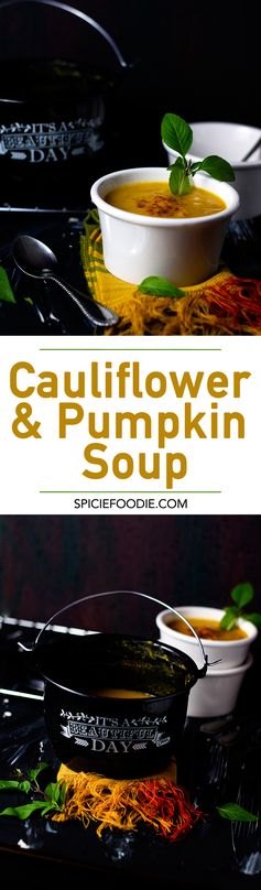 Cauliflower and Pumpkin Soup