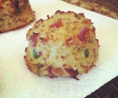 Cauliflower Biscuits with Bacon and Jalapeno