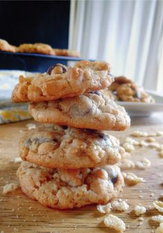 Cereal Crunch Chocolate Peanut Butter Cookies