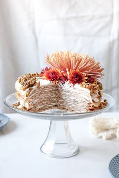 Chai Crepe Cake