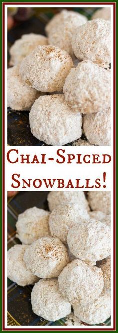 Chai Spiced Snowballs