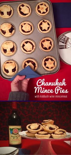 Chanukah mince pies with kiddush wine mincemeat